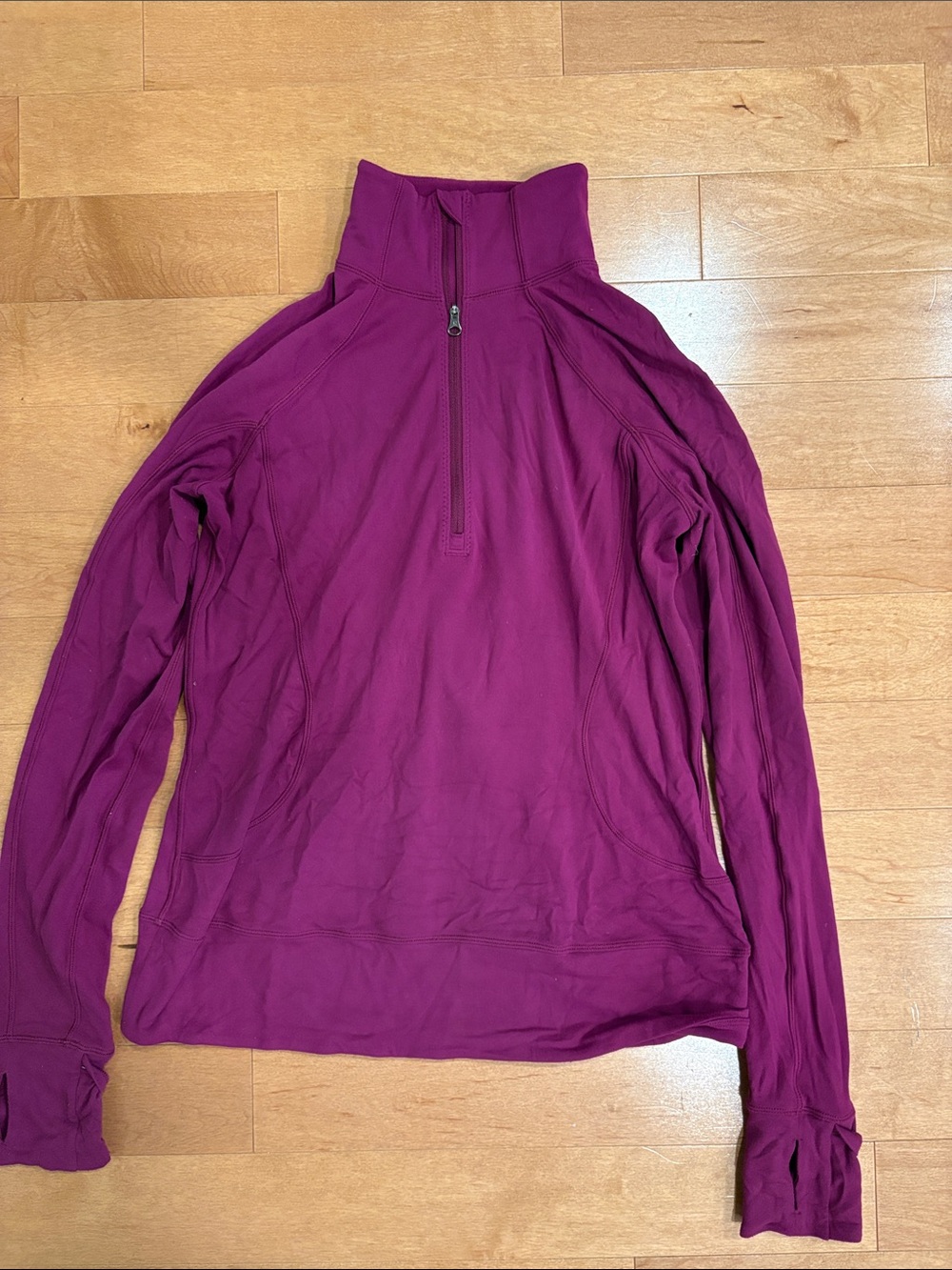 Lululemon Women’s Plum Half-Zip Running Pullover